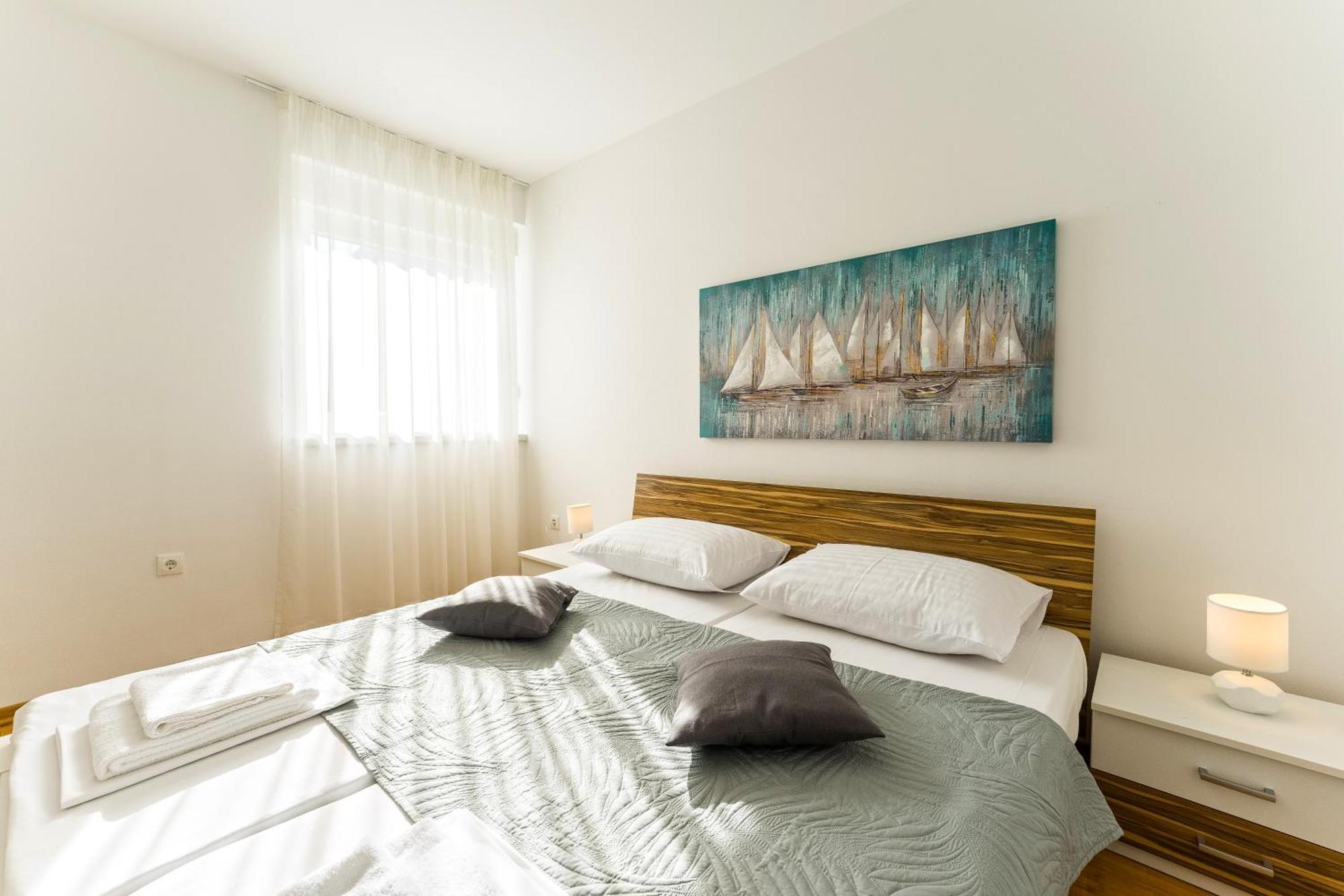 Summer Breeze Pool Apartments Novalja Ruang foto