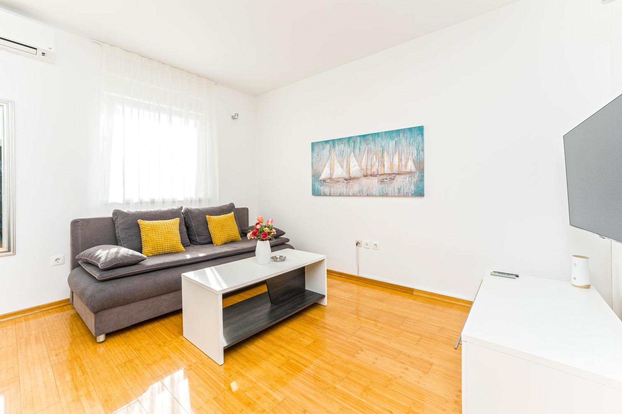 Summer Breeze Pool Apartments Novalja Ruang foto